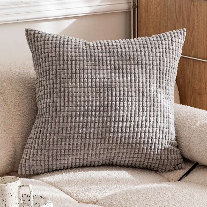 Decorative Square Pillow Cover, Axyaa Brand, Contemporary Style, 45x45CM Throw Pillow Cover
