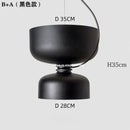 Axyaa Nordic Iron Chandelier with LED Lighting for Interior Decoration