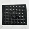 Axyaa Rubber Drain Pad Kitchen Sink Mat Non Slip Heat Insulation Square Rectangle