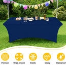 Axyaa Stretch Spandex Tablecloth for Wedding Parties and Events