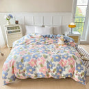 Axyaa Striped Cotton Duvet Cover for Queen/King Size Double Bed - Single Bed Kids Cover