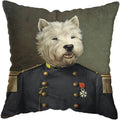 Nordic Cat Dogs Vintage Painting Pillow Cover 45x45cm for Home Hotel Sofa Bed