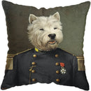 Nordic Cat Dogs Vintage Painting Pillow Cover 45x45cm for Home Hotel Sofa Bed
