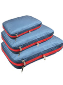 Axyaa Compression Packing Cubes Set for Clothing, Underwear, Shoes - Travel & Home Organization