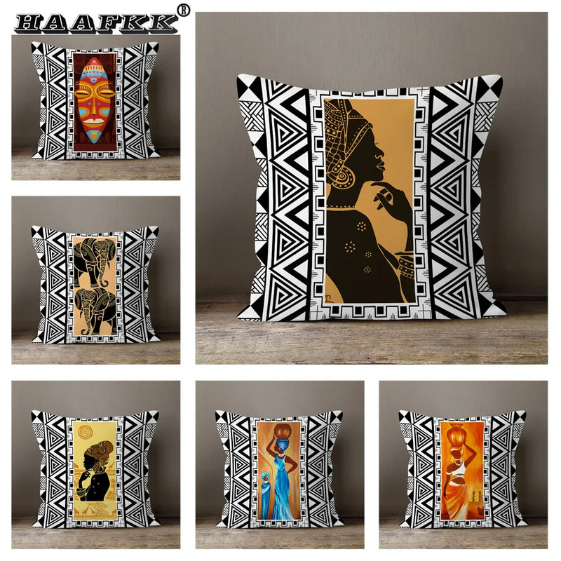 Axyaa Soft Plush Cushion Cover for Stylish Home Decor