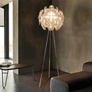 Axyaa Light Luxury Floor Lamp with Remote Control Dimming for Living Room, Bedroom, Study