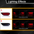 Axyaa LED Rear Bumper Reflector Lights for Chevrolet Captiva 2008-2014
