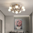 Axyaa Frost Glass Ceiling Chandelier for Dining Room Kids Bedroom Living Home Decor