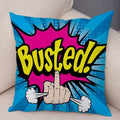 Axyaa Letters Print POP ART Pillowcase - Home Decor Cushion Cover
