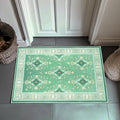 Axyaa Floral Print Area Rug for Bright, Luxurious Living Room & Bedroom Décor