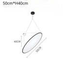 Axyaa Circular LED Pendant Light - Modern Minimalist Design for Home Décor.