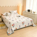 Axyaa Panda Print Milk Velvet Queen Size Blanket - Soft & Warm Flannel Sofa Throw