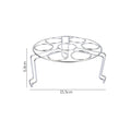 Axyaa Double-Layer Egg Steamer Rack & Air Fryer Pressure Cooker Steaming Stand