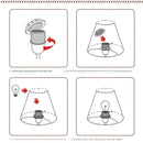 Axyaa Retro Zen Style Floor Lamp: Chinese, Japanese, Song Inspired Atmosphere Lighting