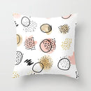 Axyaa Mid Century Geometry Abstract Pillow Case for Home Sofa Decor