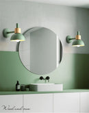 Axyaa Modern Nordic Wooden Wall Sconce for Bedroom & Study Room