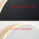 Axyaa LED Touch Sensor Wall Lamp - Modern Minimalist Style for Bedroom, Staircase, Porch