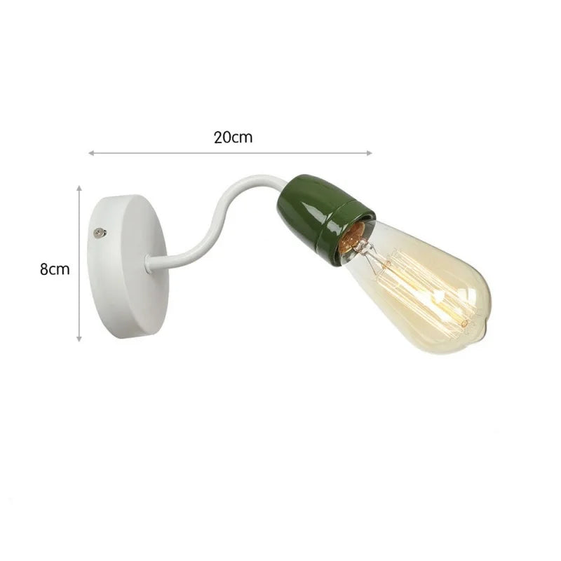 Axyaa Ceramic LED Wall Lamp | Nordic Minimalism Wall Sconce