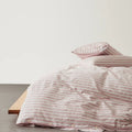 100% Cotton Striped Print Duvet Cover Set with Pillowcase - Axyaa Brand