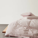 100% Cotton Striped Print Duvet Cover Set with Pillowcase - Axyaa Brand