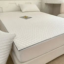 Axyaa Antibacterial Bamboo Fiber Waterproof Bed Sheet - Soft & Comfortable