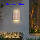 Axyaa Yellow Travertine Wall Lamp, Wabi-sabi Style LED Sconce for Home Decor