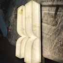 Axyaa LED Marble Alabaster Wall Lamp Luxury Copper Indoor Decor