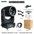 Axyaa LED Beam 300W Moving Head Light - DJ Stage Bar Disco Concert Party