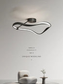 Axyaa Modern Minimalist LED Ceiling Lamp for Bedroom, Master Bedroom, Book Room