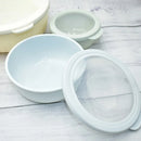 Axyaa Mixing Bowl Set with Lids, Food-Grade Salad Containers, Snack Bowls, Fresh-Keeping Bento Box