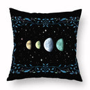Axyaa Psychedelic Moon Pillowcase for Bedroom and Living Room Decor