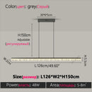 Axyaa Modern LED Chandelier for Dining Room and Office