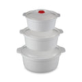 Axyaa Heating Fresh Keeper Box with Lid - Kitchen Bowl for Steamed Bun