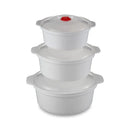 Axyaa Heating Fresh Keeper Box with Lid - Kitchen Bowl for Steamed Bun