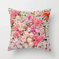 Axyaa Sunset Field Flowers Pillowcase Home Decor Office Car Ornaments