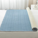 Axyaa Latex Bed Mat, Quilted Mattress Cover with Air Conditioning, 140x200 160x200