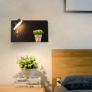 Axyaa LED Wall Lights with Switch, USB Charging, Bedroom Living Room Indoor Decor Lighting