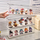 Axyaa Acrylic Anime Car Model Display Box for Figures Organizer