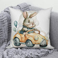 Axyaa Animal Print Decorative Pillowcase for Sofa, Car, Living Room