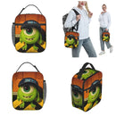 Axyaa Monsters Mike And Sullivan Lunch Bag - Thermal Insulated Cooler Box for School