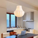 Axyaa French Silk Pendant Light Cream Chandelier