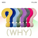 Axyaa Plush Question Mark Headrest U-shaped Pillow - Birthday Gift Option