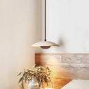 Axyaa Natural Stone Wood LED Chandelier.