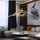 Axyaa Modern LED Chandeliers for Living Room and Dining Room Lighting