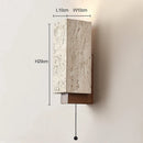 Axyaa Cream Sconce Light: Minimalist LED Wall Lamp for Home Decor & Atmosphere