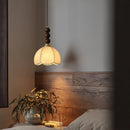 Axyaa LED Fabric Lampshade Chandelier for Home Decor Lighting