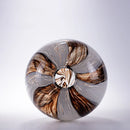 Glass Vase Striped Flower Arrangement Terrarium Home Decoration by Axyaa