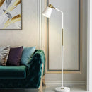 Axyaa Nordic LED Corner Floor Lamp Black White Green Retro Tripod Light