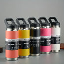 Axyaa Stainless Steel Thermal Bottle Vacuum Flask Tumbler with Straw - Ideal for Outdoor Activities