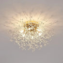 Axyaa Dandelion Crystal Pendant Lamp - Modern & Simple Ceiling Light for Room Decoration